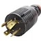 Ac Works Plug Adapter, STW, 6-50R, L14-20P, 6-50P, L14-20P, 1.5 ft., Orange WDL1420650-018 - alternate 3